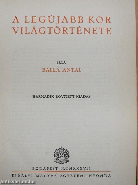 A legújabb kor világtörténete