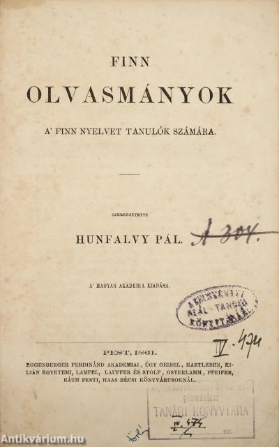 Finn olvasmányok
