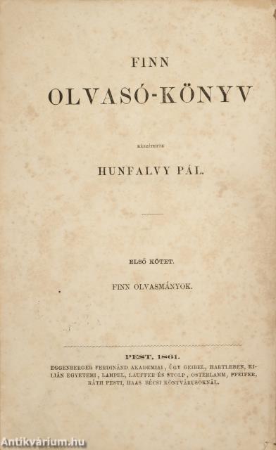 Finn olvasmányok