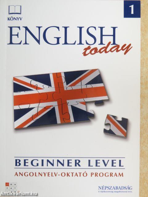 English today Beginner level 1. - DVD-vel