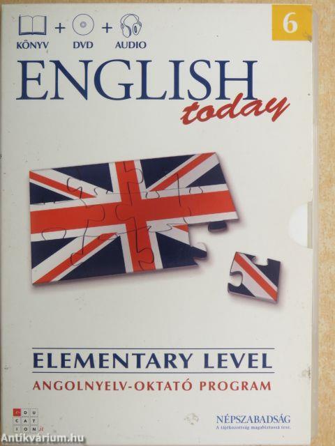 English today Elementary level 6. - DVD-vel