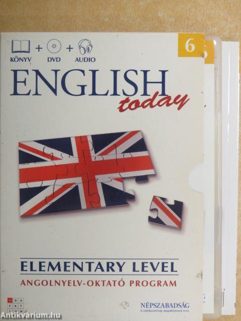 English today Elementary level 6. - DVD-vel