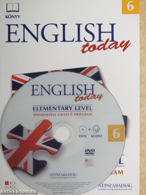 English today Elementary level 6. - DVD-vel