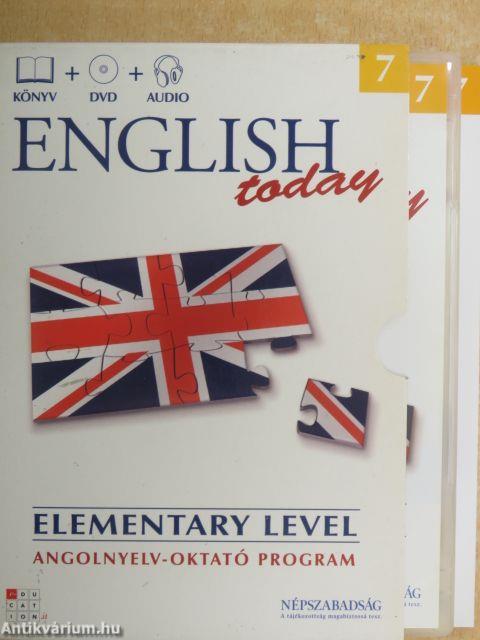 English today Elementary level 7. - DVD-vel