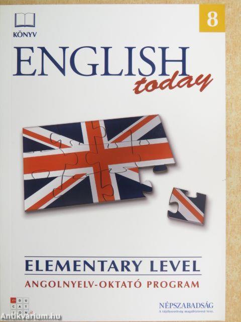 English today Elementary level 8. - DVD-vel