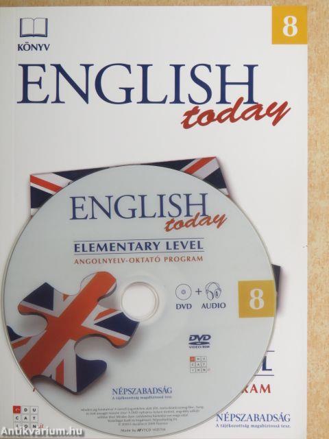 English today Elementary level 8. - DVD-vel