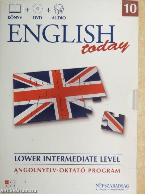 English today Lower Intermediate level 10. - DVD-vel