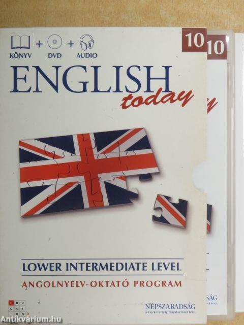 English today Lower Intermediate level 10. - DVD-vel