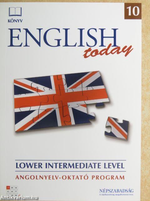 English today Lower Intermediate level 10. - DVD-vel