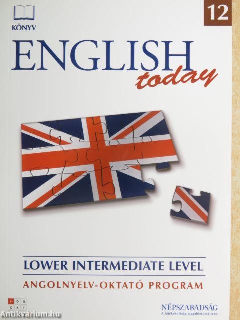 English today Lower Intermediate level 12. - DVD-vel