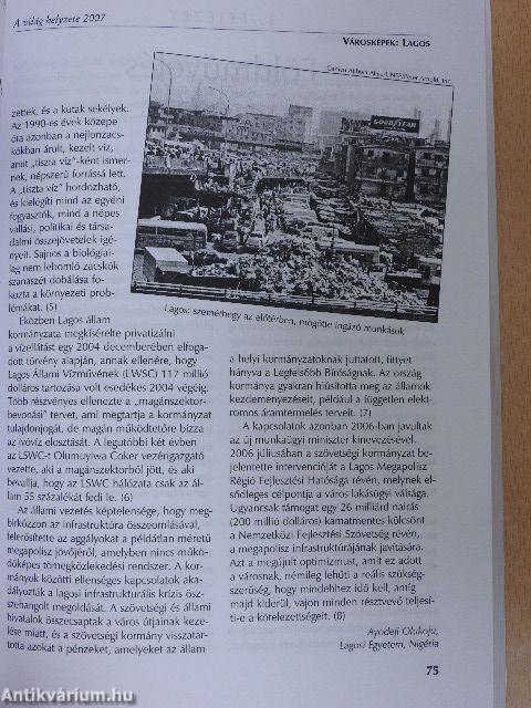 A világ helyzete 2007