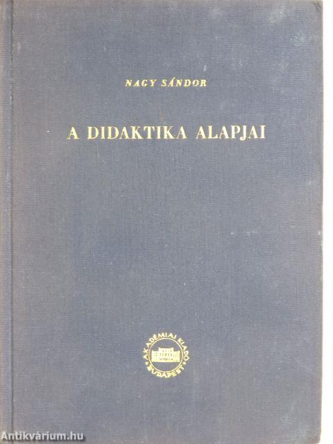 A didaktika alapjai