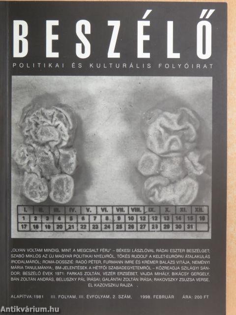 Beszélő 1998. február