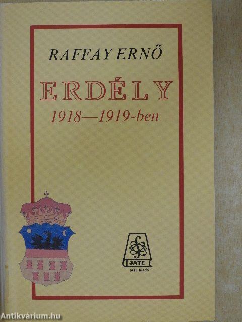 Erdély 1918-1919-ben