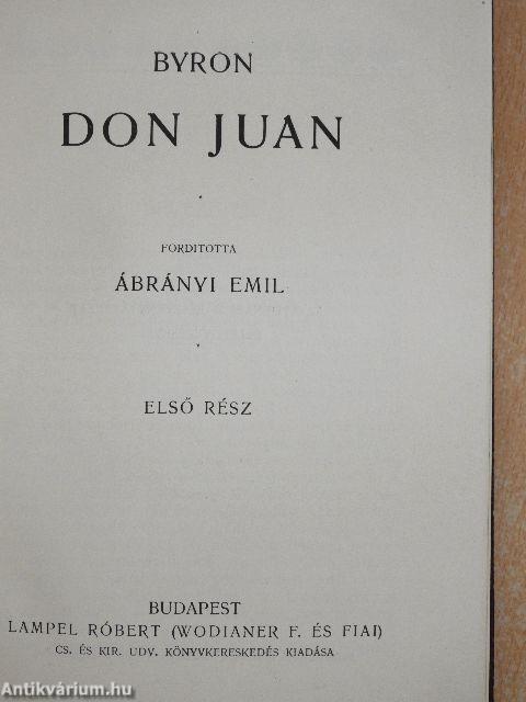 Don Juan I-II.