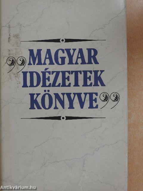 Magyar idézetek könyve