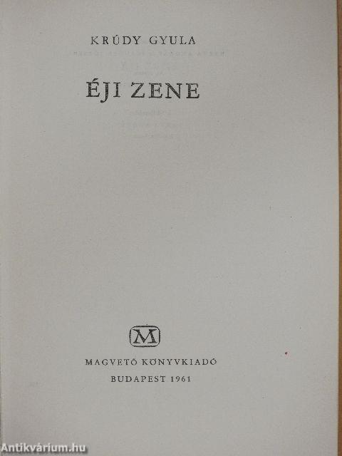 Éji zene