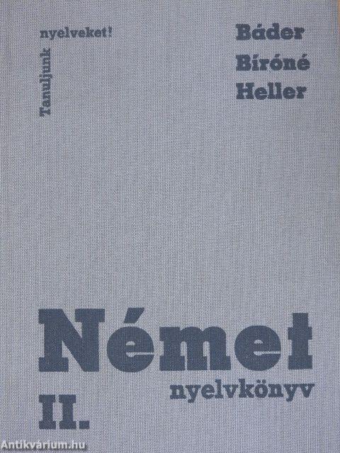 Német nyelvkönyv II.