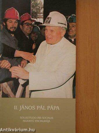 II. János Pál pápa Sollicitudo Rei Socialis kezdetű enciklikája