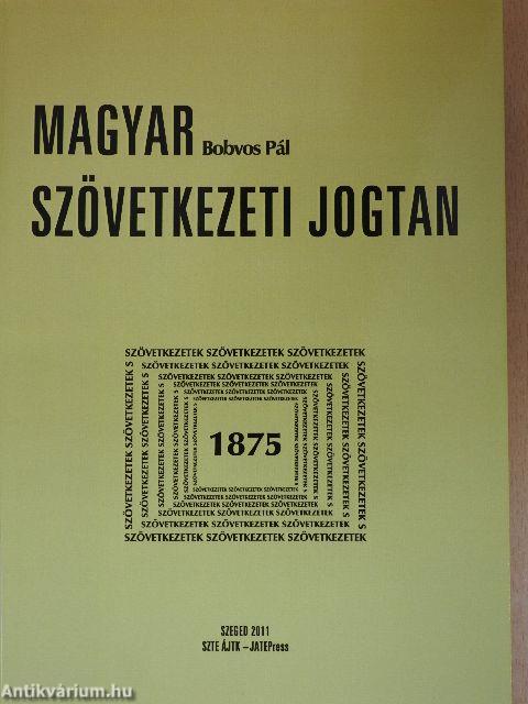 Magyar szövetkezeti jogtan