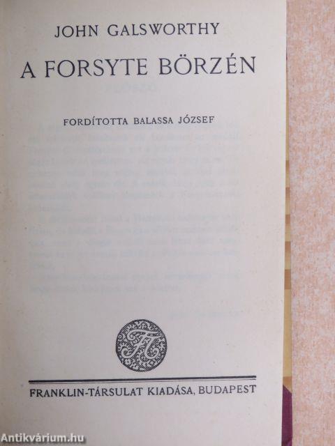 A Forsyte börzén