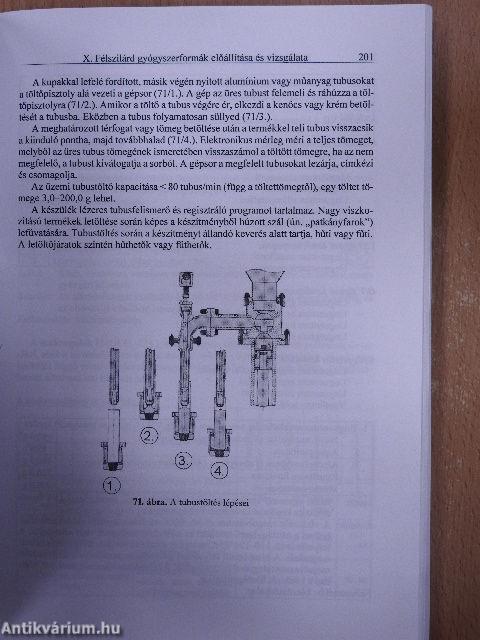 Gyógyszertechnológiai műveletek középüzemi méretben