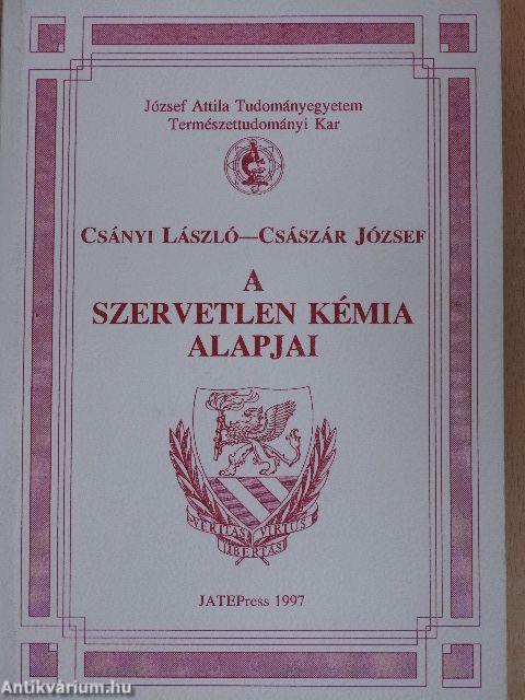 A szervetlen kémia alapjai