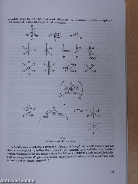 A szervetlen kémia alapjai