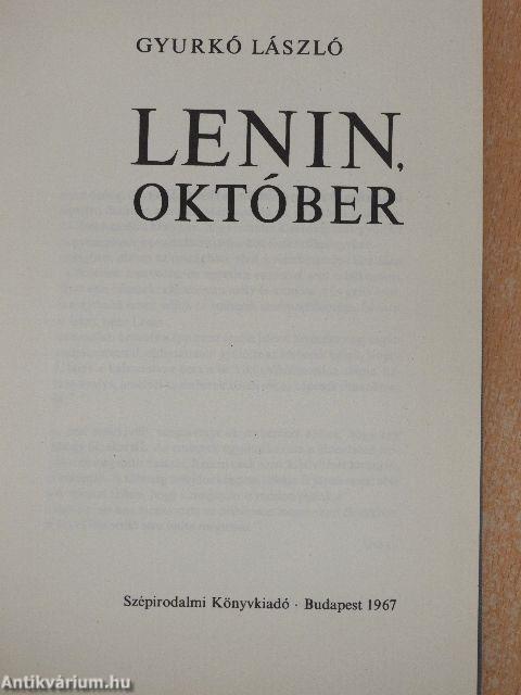 Lenin, Október