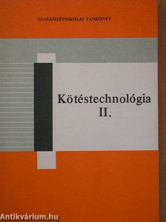 Kötéstechnológia II.