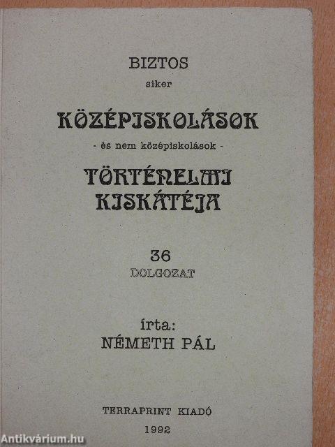 Középiskolások Történelmi Kiskátéja