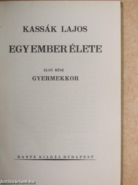 Egy ember élete I-III.