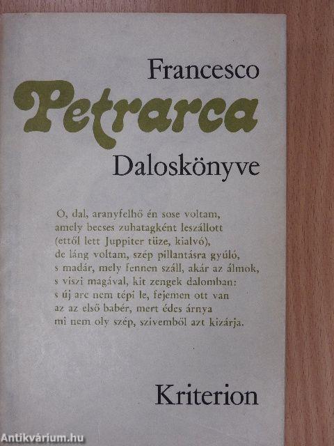 Francesco Petrarca daloskönyve