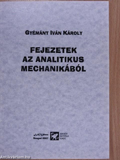 Fejezetek az analitikus mechanikából