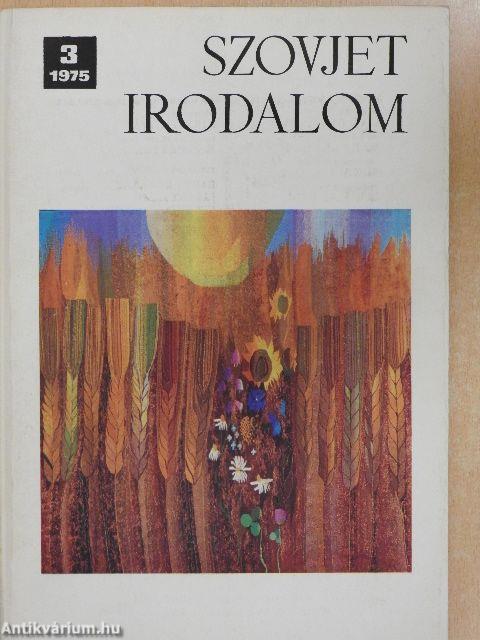 Szovjet Irodalom 1975/3.