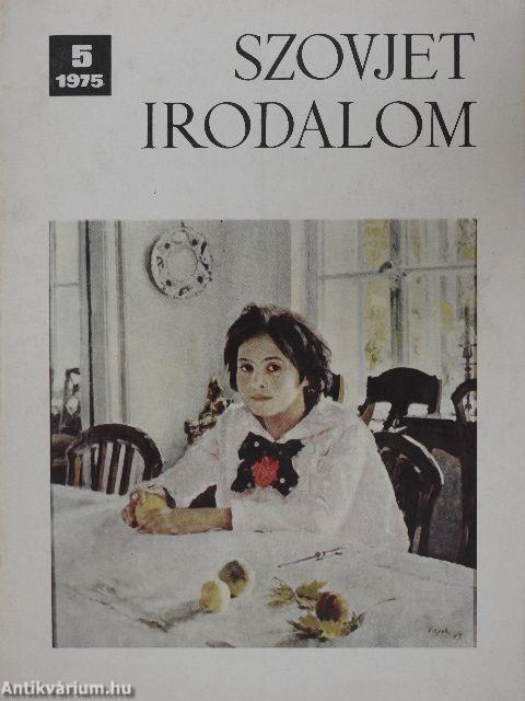 Szovjet Irodalom 1975/5.