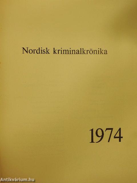 Nordisk kriminalkrönika 1974