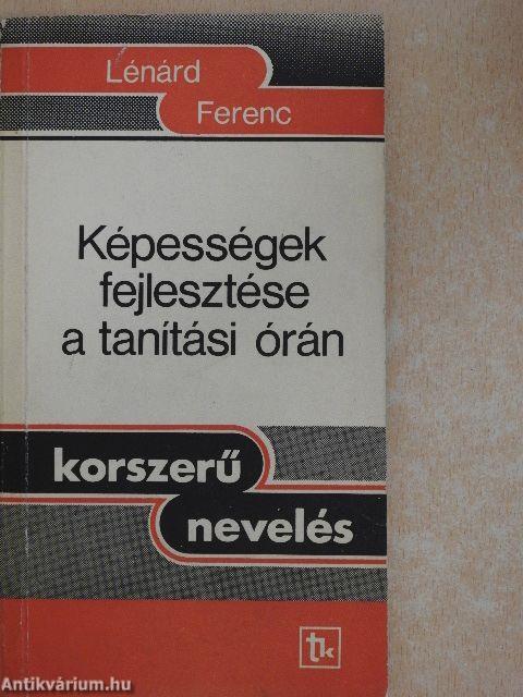 Képességek fejlesztése a tanítási órán