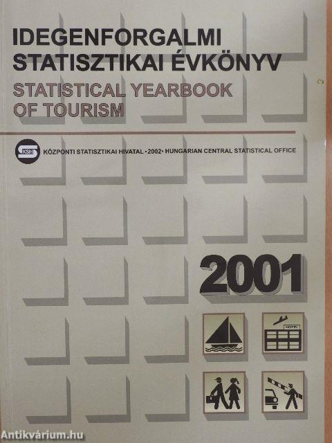 Idegenforgalmi statisztikai évkönyv 2001