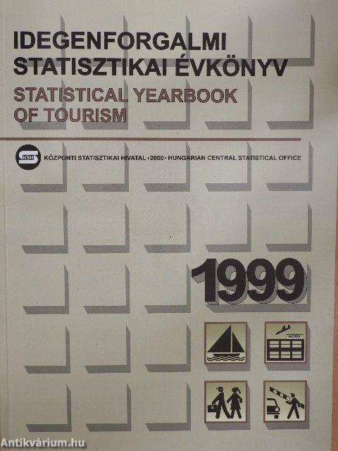 Idegenforgalmi statisztikai évkönyv 1999