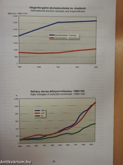 Idegenforgalmi statisztikai évkönyv 1999