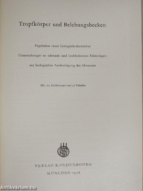 Tropfkörper und Belebungsbecken