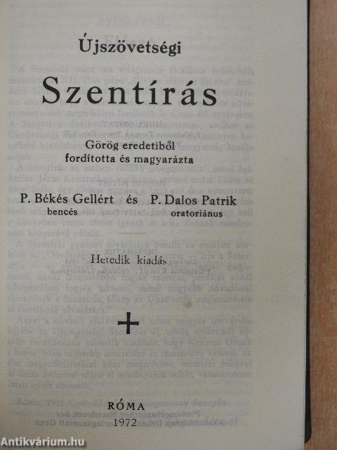 Újszövetségi Szentírás