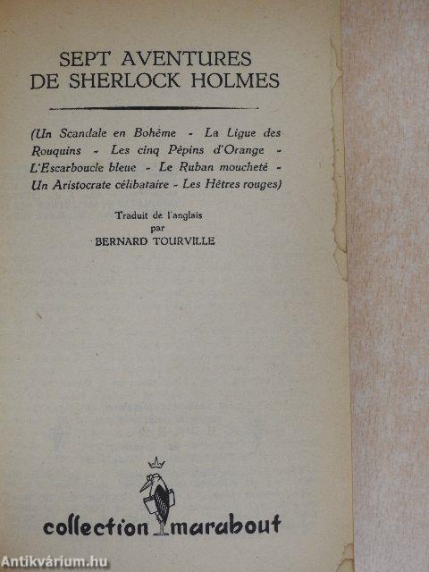 Sept Aventures de Sherlock Holmes