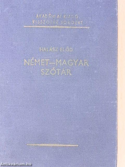 Német-magyar szótár