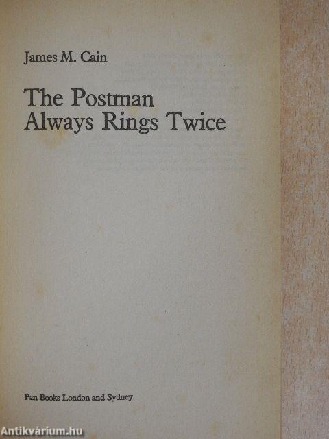 The postman always rings twice