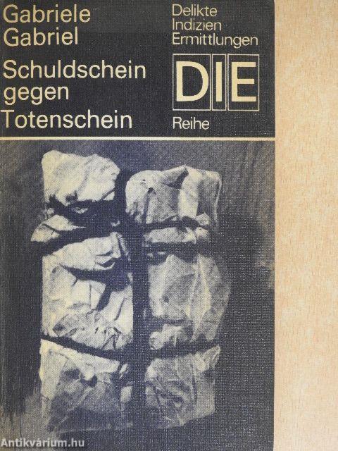 Schuldschein gegen Totenschein