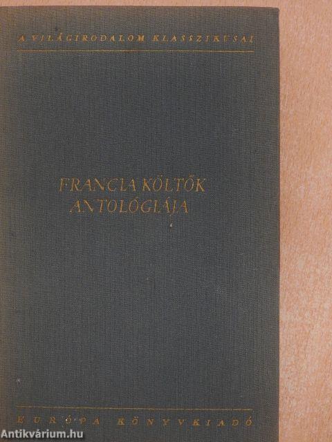 Francia költők antológiája I-II.