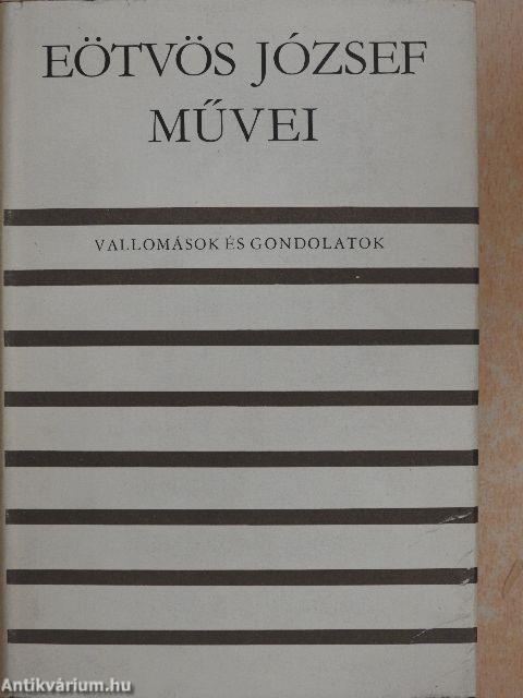 Vallomások és gondolatok