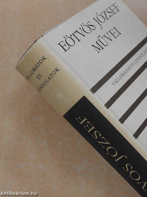 Vallomások és gondolatok